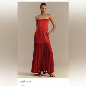 Shona Joy Moraya Drop-Waist Maxi Dress